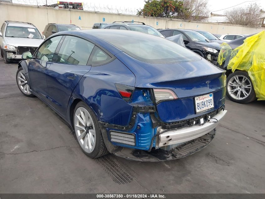 2021 TESLA MODEL 3 LONG RANGE DUAL MOTOR ALL-WHEEL DRIVE - 5YJ3E1EB3MF868497