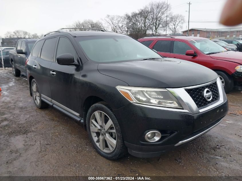 2013 NISSAN PATHFINDER PLATINUM - 5N1AR2MN6DC664637