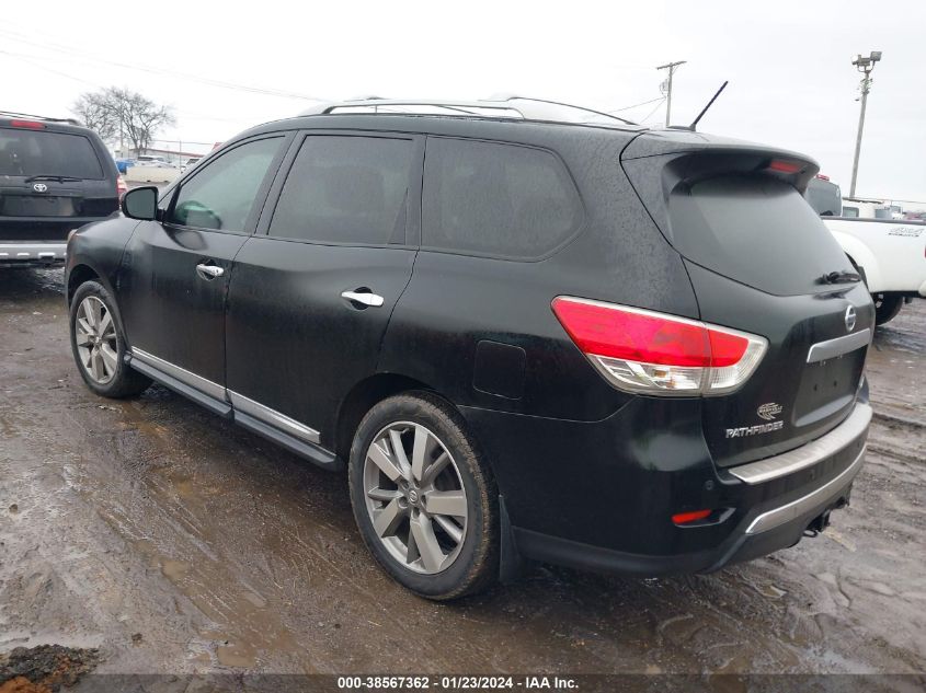 2013 NISSAN PATHFINDER PLATINUM - 5N1AR2MN6DC664637