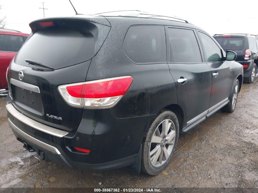 2013 NISSAN PATHFINDER PLATINUM - 5N1AR2MN6DC664637