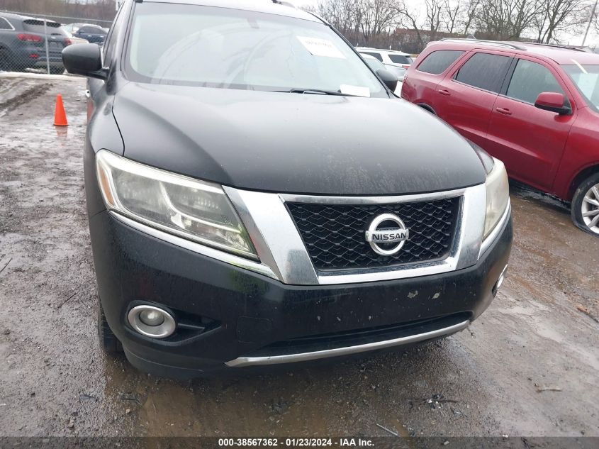 2013 NISSAN PATHFINDER PLATINUM - 5N1AR2MN6DC664637