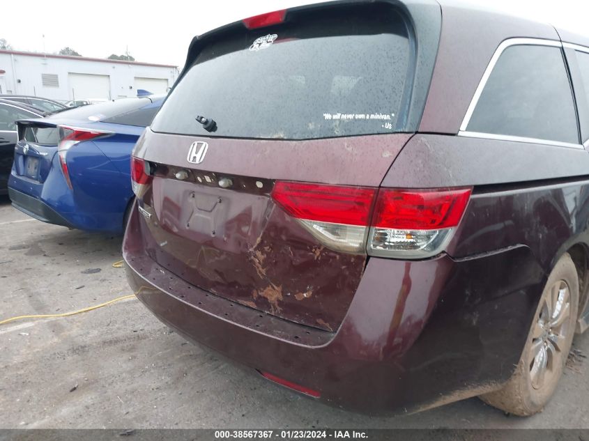 2016 HONDA ODYSSEY EXL - 5FNRL5H65GB133174