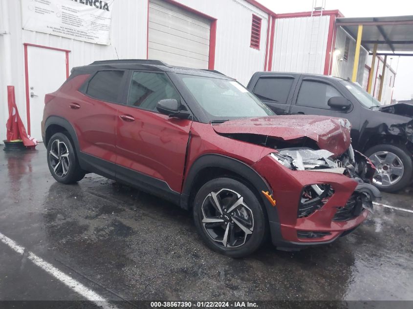 2022 CHEVROLET TRAILBLAZER RS - KL79MTSL6NB023585