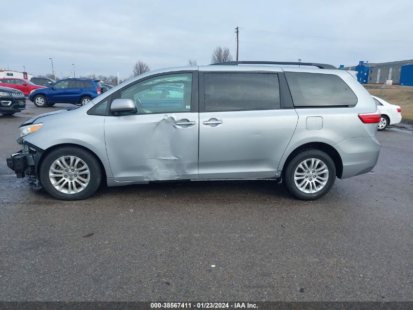 2015 TOYOTA SIENNA XLE/LIMITED - 5TDYK3DC9FS619544