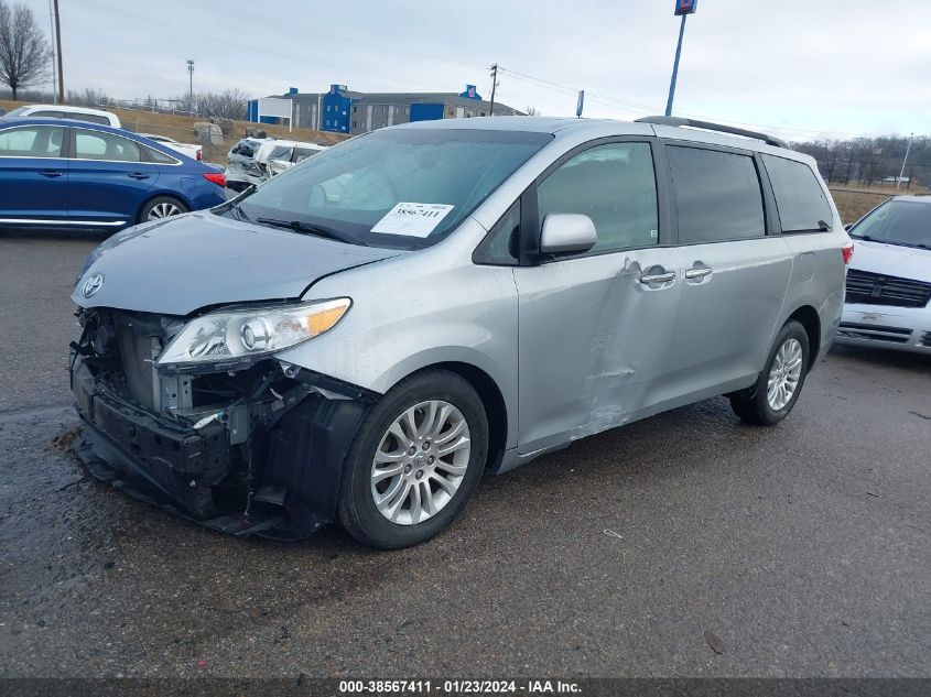 2015 TOYOTA SIENNA XLE/LIMITED - 5TDYK3DC9FS619544