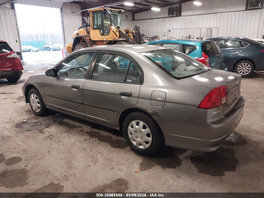 2HGES16385H549232 | 2005 HONDA CIVIC