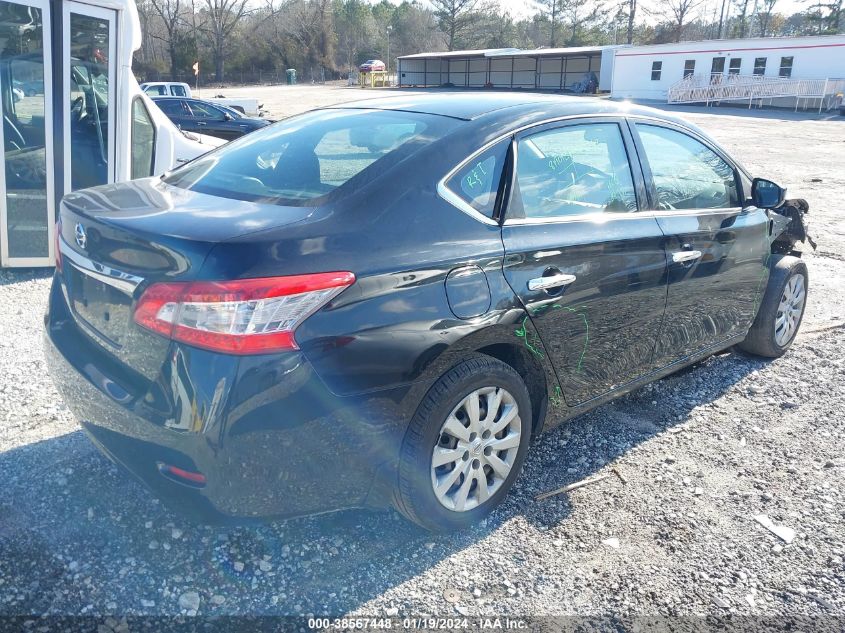 2015 NISSAN SENTRA S/SV/SR/SL - 3N1AB7AP8FY327136