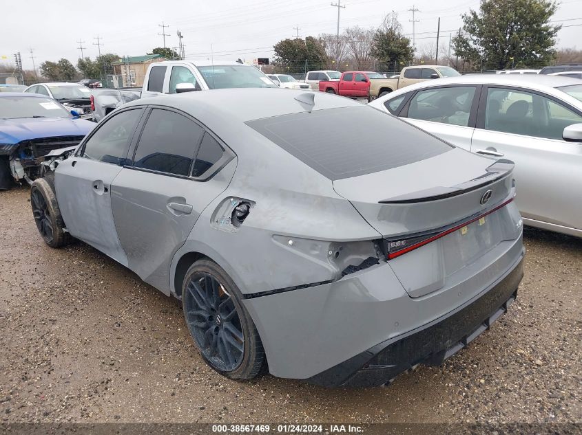 2022 LEXUS IS 500 F SPORT PERFORMANCE LAUNCH EDITION JTHUP1D27N5001279