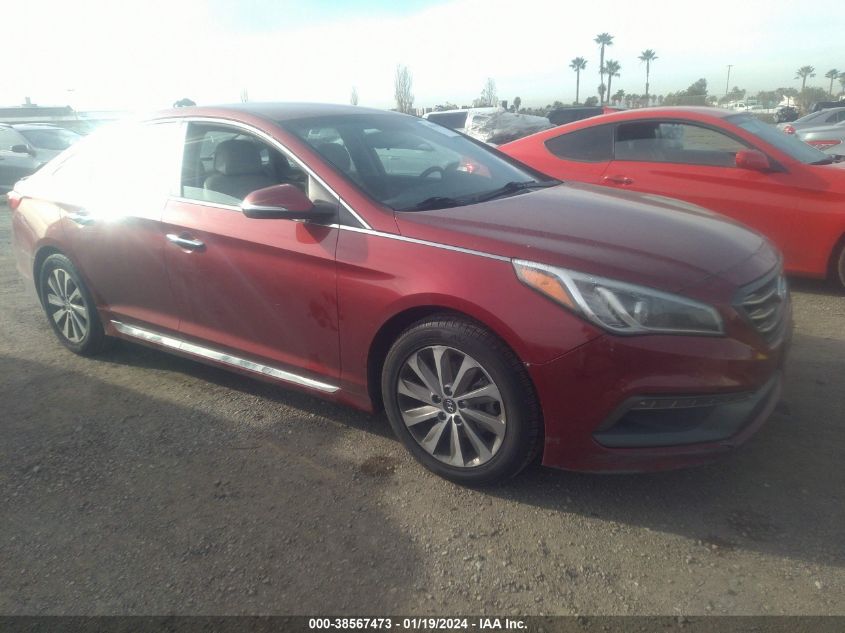 2015 HYUNDAI SONATA SPORT - 5NPE34AF4FH053531