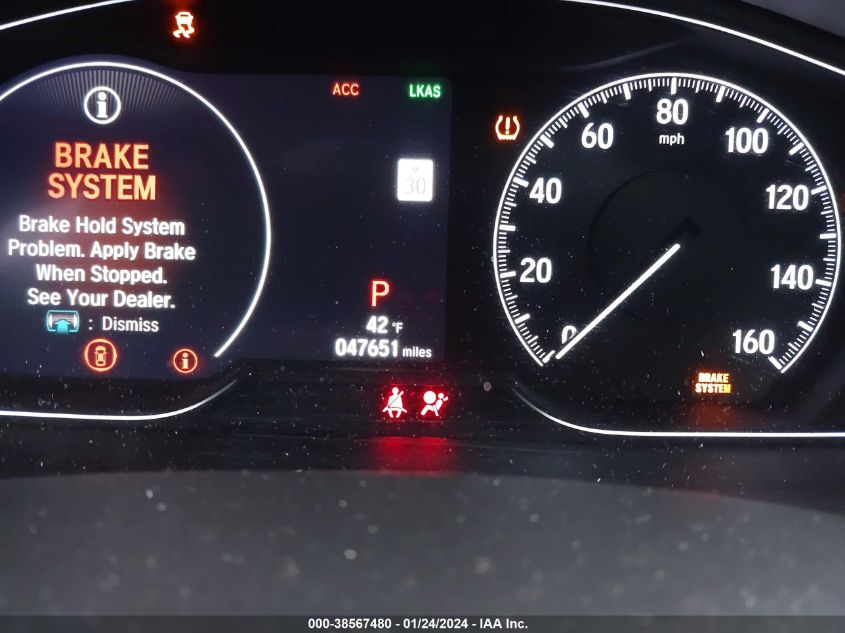 2019 HONDA ACCORD TOURING - 1HGCV2F96KA012359