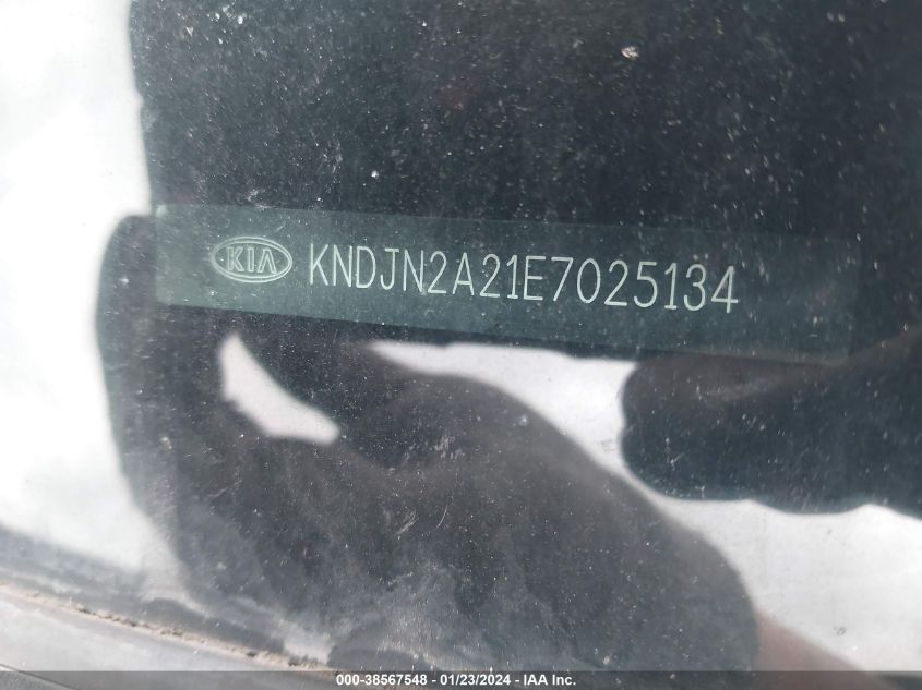 2014 KIA SOUL - KNDJN2A21E7025134