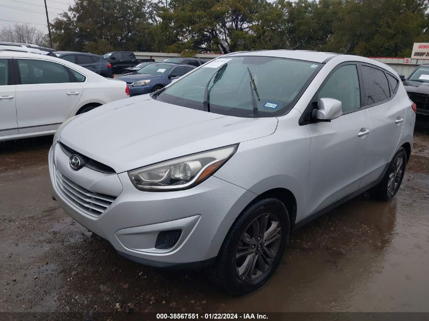 2014 HYUNDAI TUCSON GLS - KM8JT3AF5EU945909