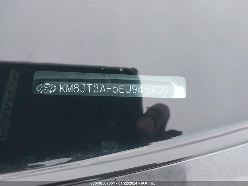 2014 HYUNDAI TUCSON GLS - KM8JT3AF5EU945909