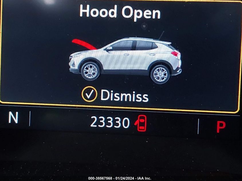 2022 BUICK ENCORE GX SELECT - KL4MMDSL9NB088587