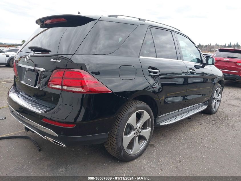 2017 MERCEDES-BENZ GLE 550E 4MATIC 4JGDA6DB9HA986899
