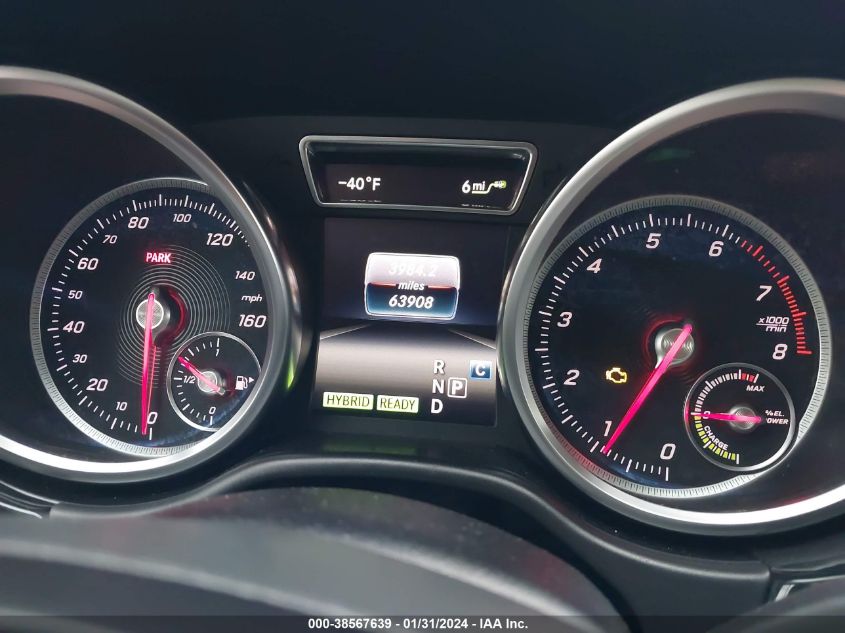 2017 MERCEDES-BENZ GLE 550E 4MATIC 4JGDA6DB9HA986899