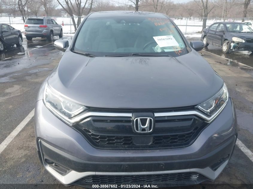 2022 HONDA CR-V AWD EX - 2HKRW2H58NH662758