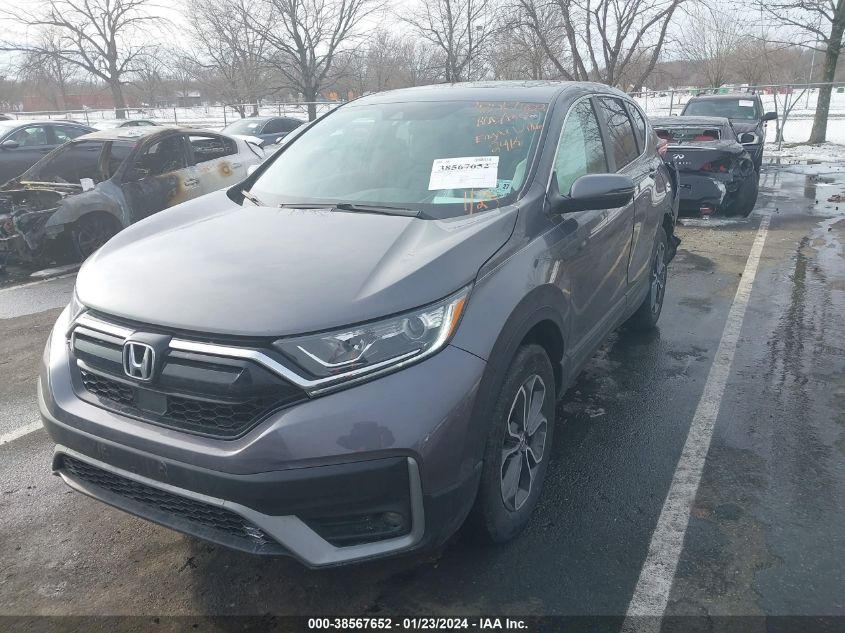 2022 HONDA CR-V AWD EX - 2HKRW2H58NH662758