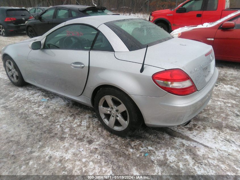 WDBWK54F37F133776 | 2007 MERCEDES-BENZ SLK 280