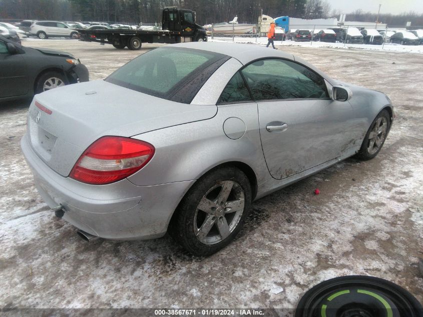 WDBWK54F37F133776 | 2007 MERCEDES-BENZ SLK 280