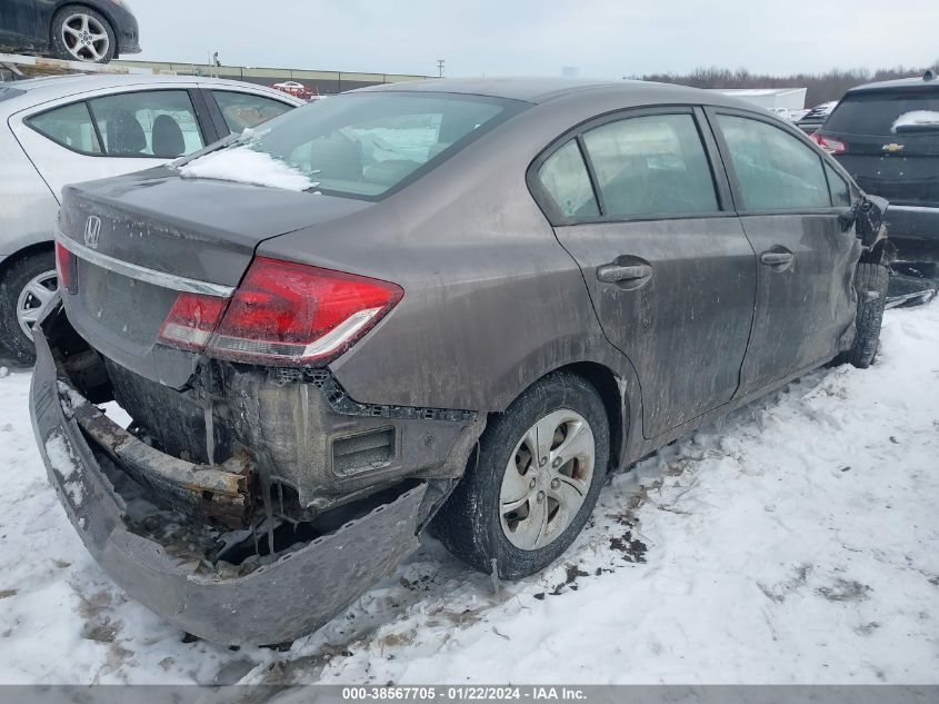 2015 HONDA CIVIC LX - 19XFB2F58FE265994