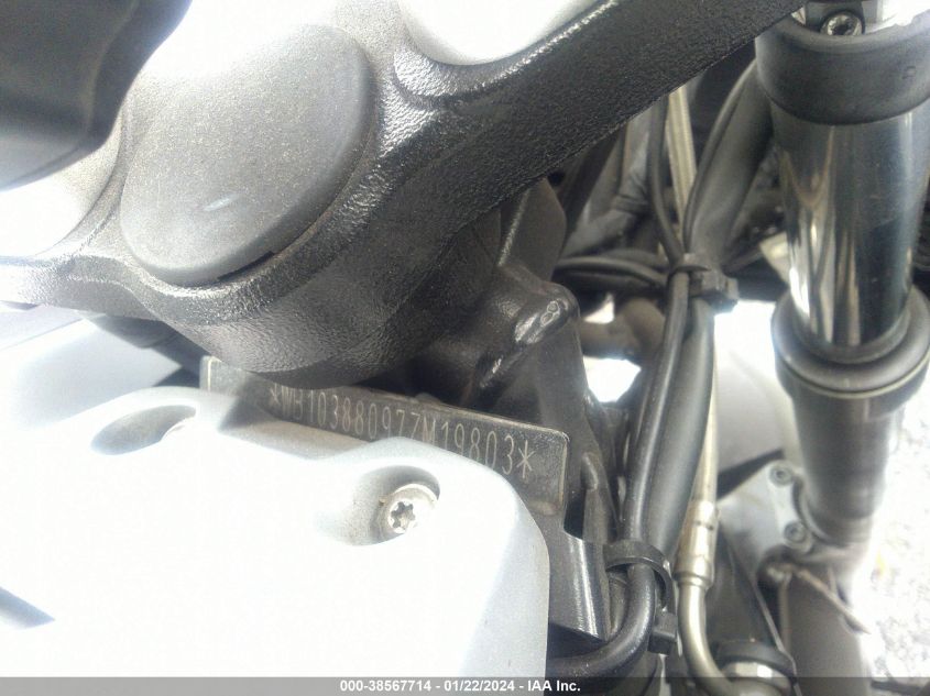 2007 BMW R1200 RT WB10388097ZM19803