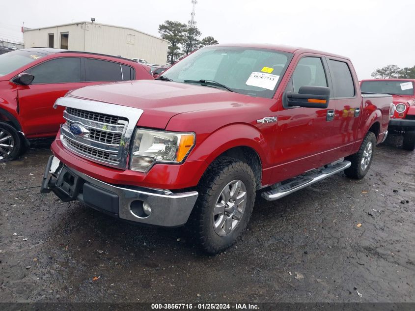 2013 FORD F-150 XLT - 1FTFW1CF6DFD62397