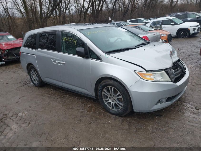 2013 HONDA ODYSSEY EXL - 5FNRL5H65DB035855