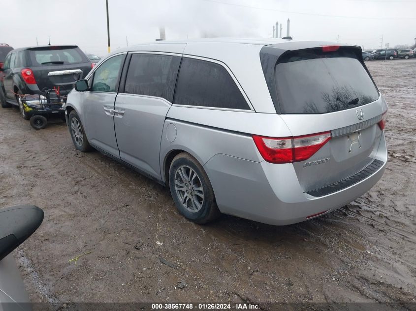 2013 HONDA ODYSSEY EXL - 5FNRL5H65DB035855
