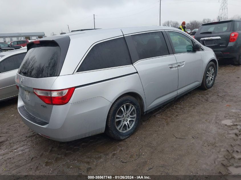 2013 HONDA ODYSSEY EXL - 5FNRL5H65DB035855