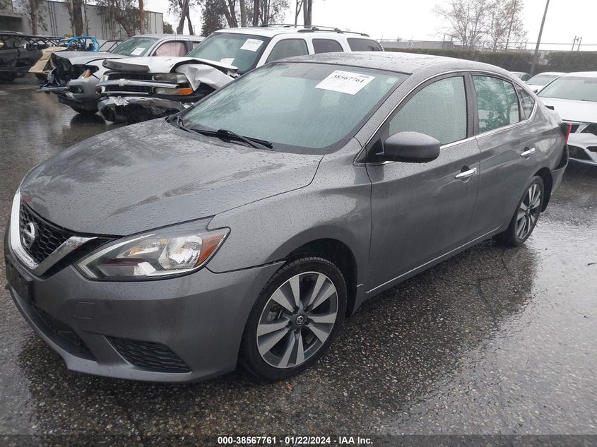 VIN 3N1AB7AP2KY264304 2019 NISSAN SENTRA SV