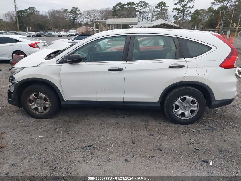 2015 HONDA CR-V LX - 5J6RM3H37FL001322