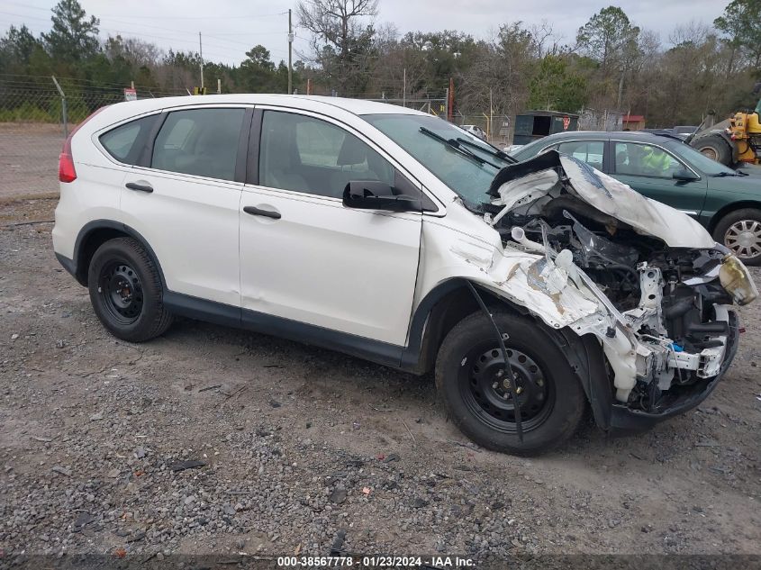 2015 HONDA CR-V LX - 5J6RM3H37FL001322