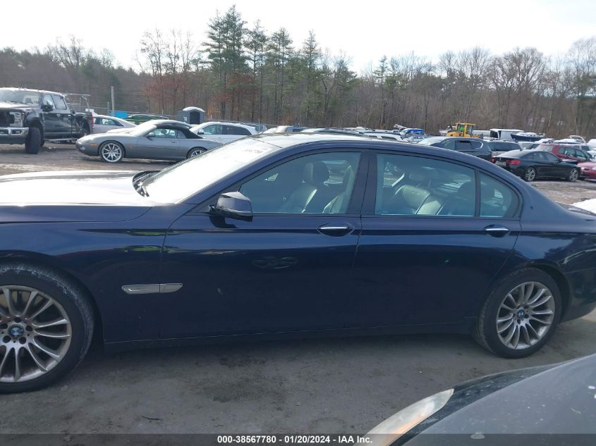 2013 BMW 750LI XDRIVE WBAYF8C53DDE59206