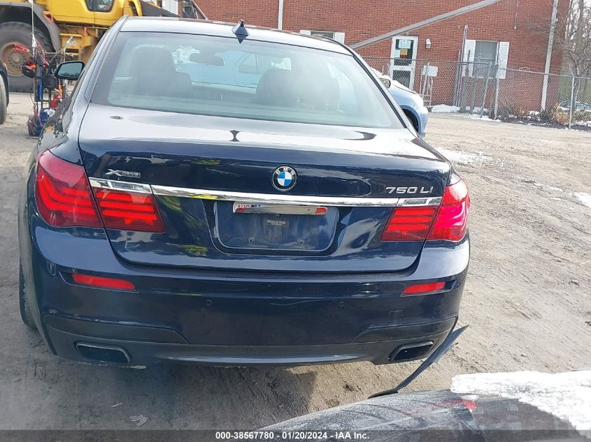 2013 BMW 750LI XDRIVE WBAYF8C53DDE59206