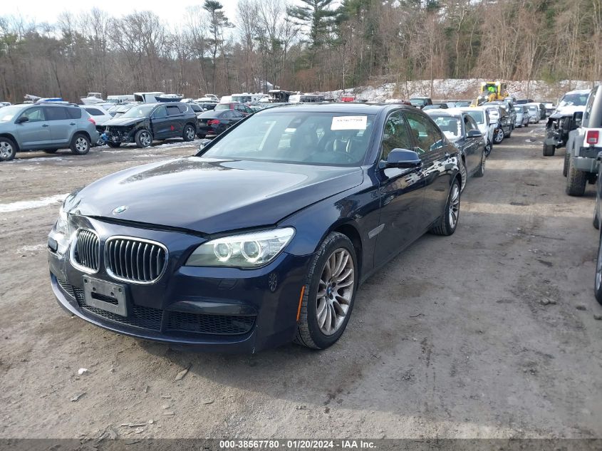 2013 BMW 750LI XDRIVE WBAYF8C53DDE59206