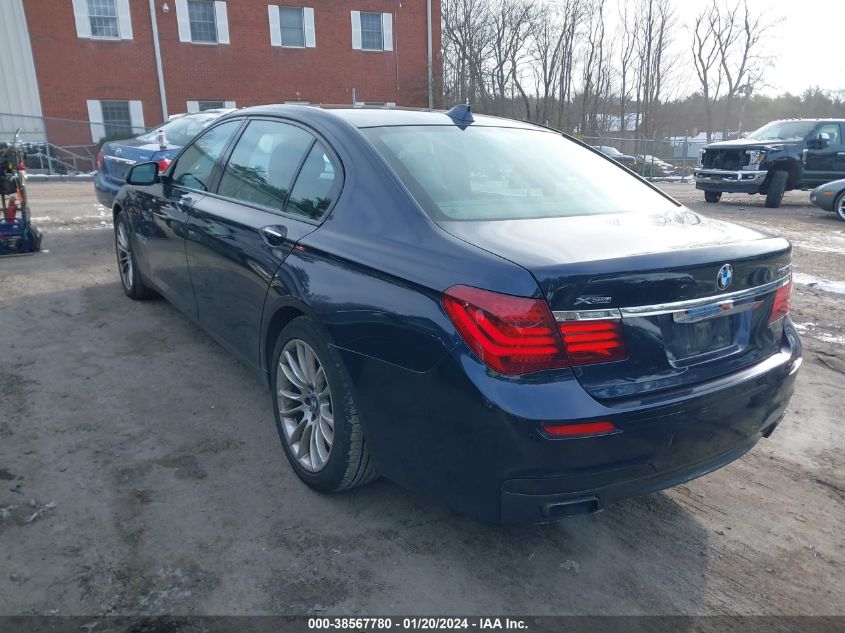 2013 BMW 750LI XDRIVE WBAYF8C53DDE59206