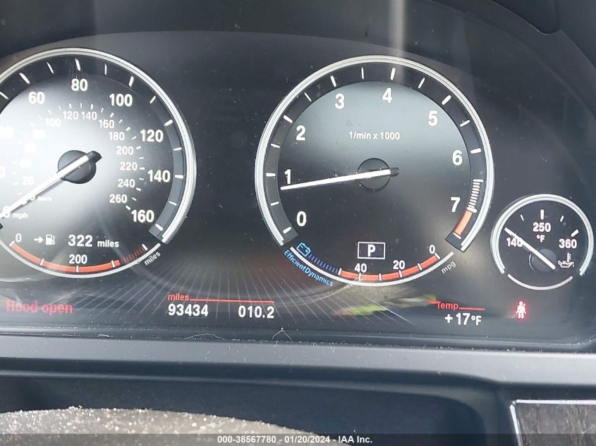 2013 BMW 750LI XDRIVE WBAYF8C53DDE59206