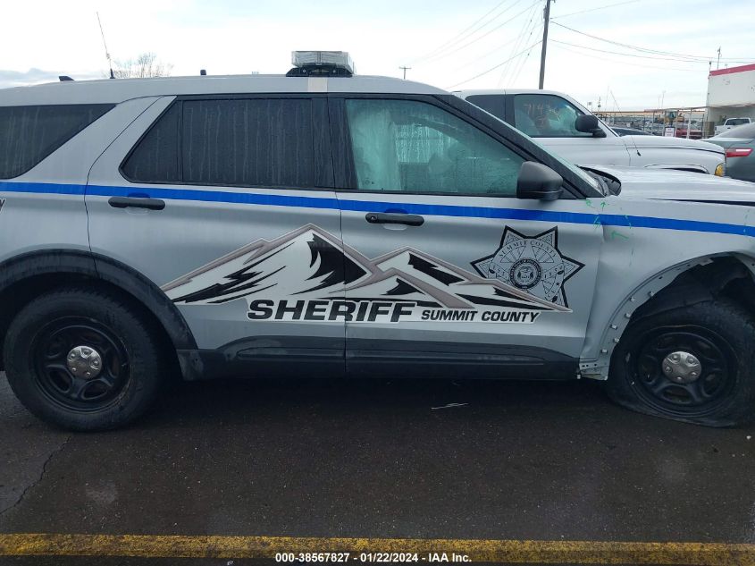 2020 FORD POLICE INTERCEPTOR UTILITY 1FM5K8AW1LGD02177