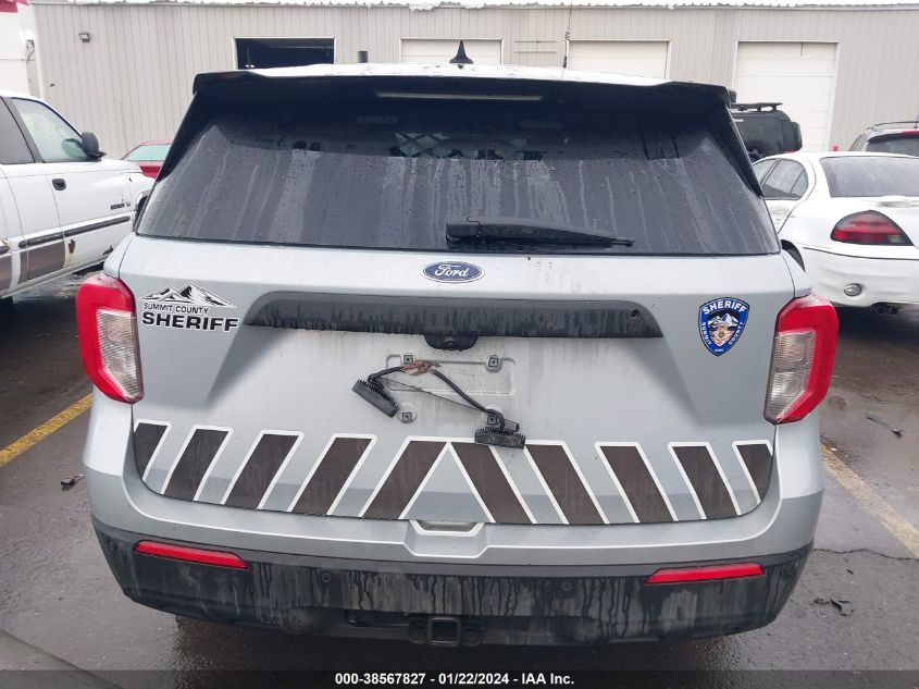 2020 FORD POLICE INTERCEPTOR UTILITY 1FM5K8AW1LGD02177
