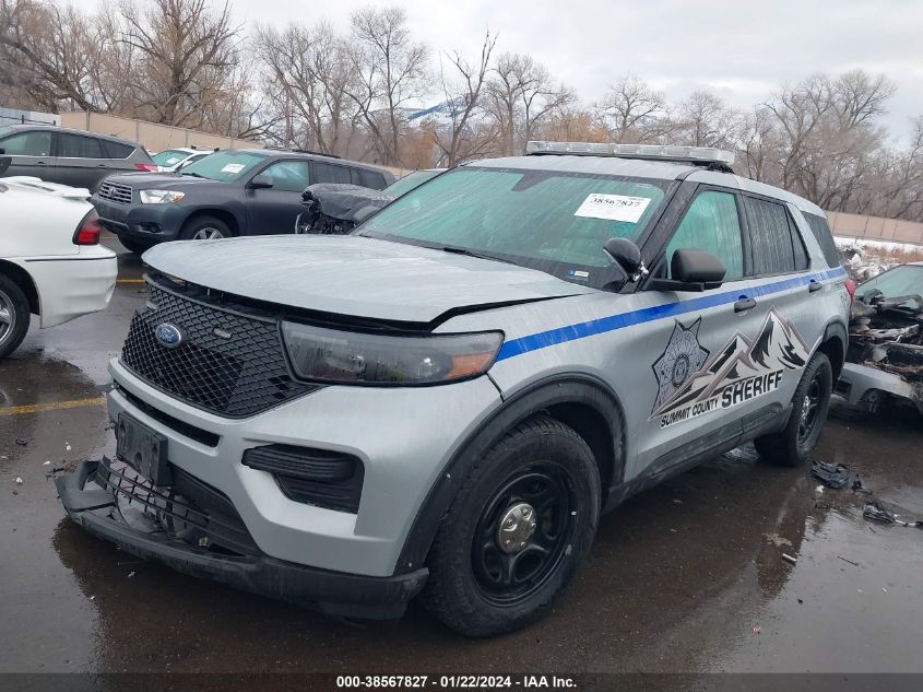 2020 FORD POLICE INTERCEPTOR UTILITY 1FM5K8AW1LGD02177