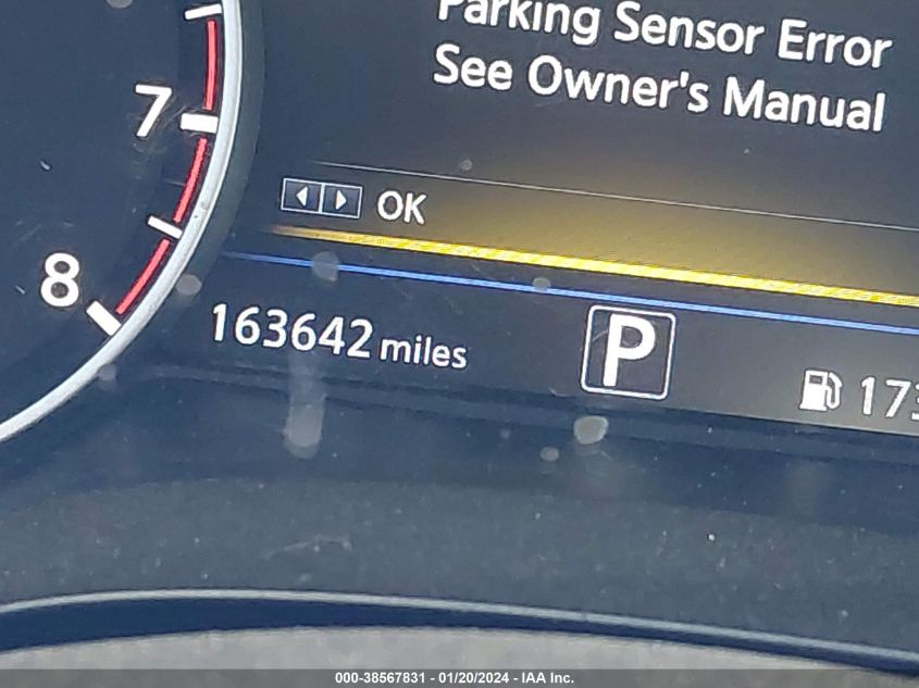 2017 NISSAN MAXIMA - 1N4886AT2HC381950