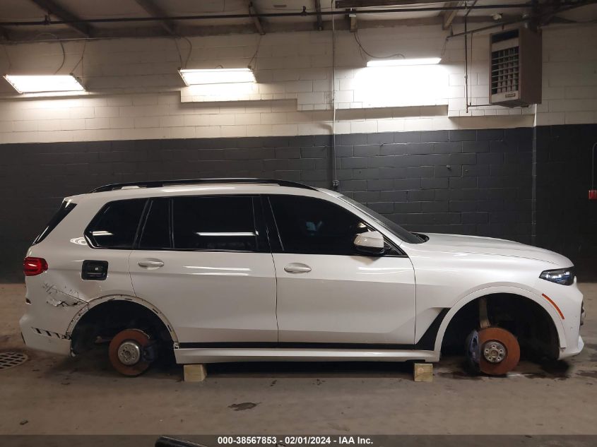 2022 BMW X7 M50I - 5UXCX6C04N9M10518