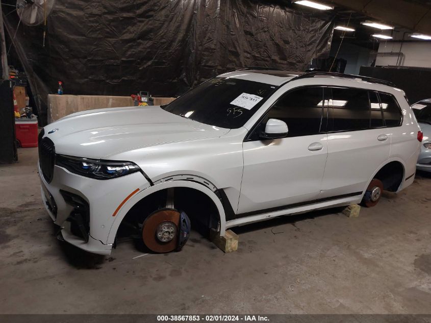 2022 BMW X7 M50I - 5UXCX6C04N9M10518