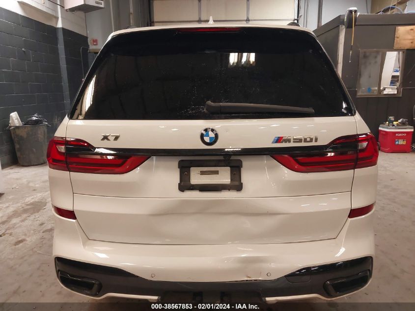 2022 BMW X7 M50I - 5UXCX6C04N9M10518