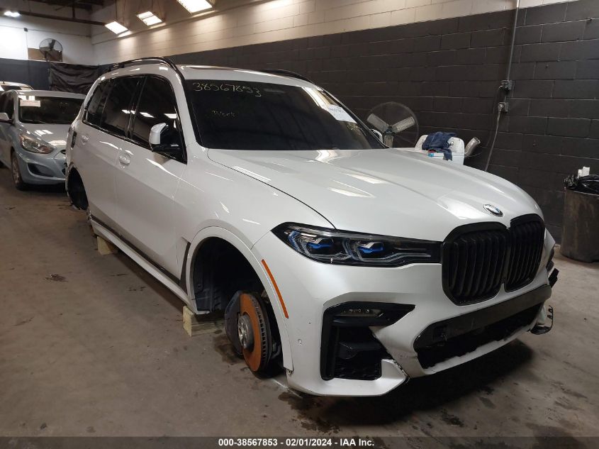 2022 BMW X7 M50I - 5UXCX6C04N9M10518