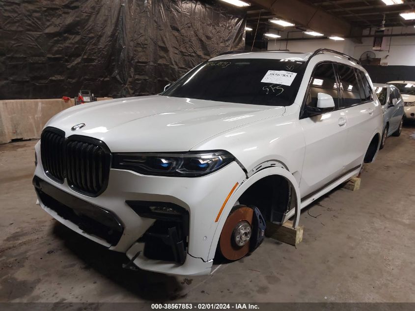 2022 BMW X7 M50I - 5UXCX6C04N9M10518