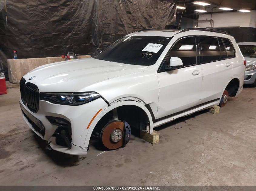 2022 BMW X7 M50I - 5UXCX6C04N9M10518