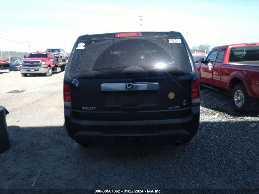 2013 HONDA PILOT EXLN - 5FNYF4H71DB013423