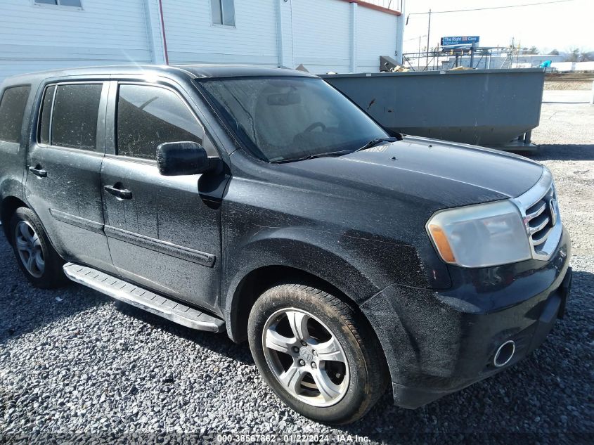 2013 HONDA PILOT EXLN - 5FNYF4H71DB013423